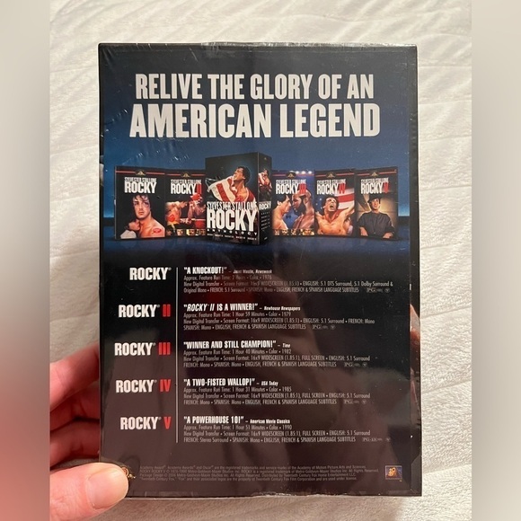 Rocky anthology dvd set new - Picture 2 of 2
